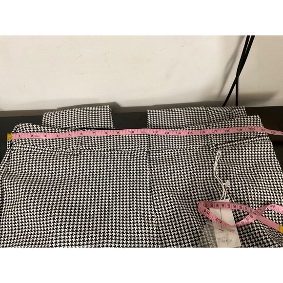 Lane Bryant Houndstooth 2pc Suit Set Blazer & Pant Set NWT Size 22 Black White - Picture 13 of 16